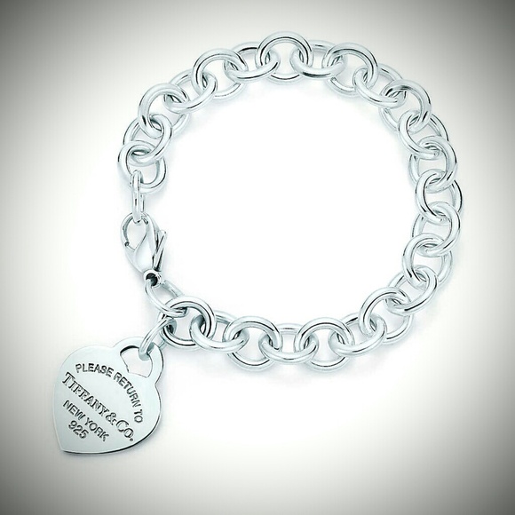 Authentic Tiffany Charm Link Bracelet